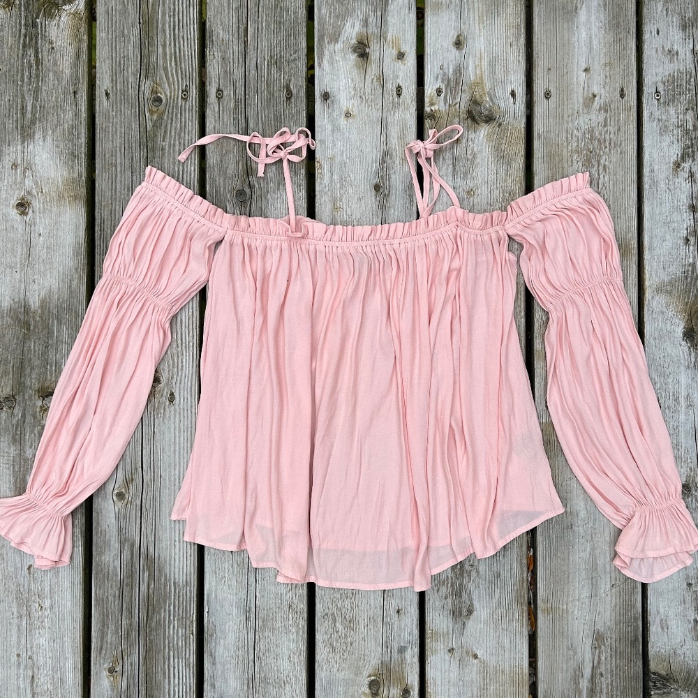 Tristan⎪Romantic Pink Blouse